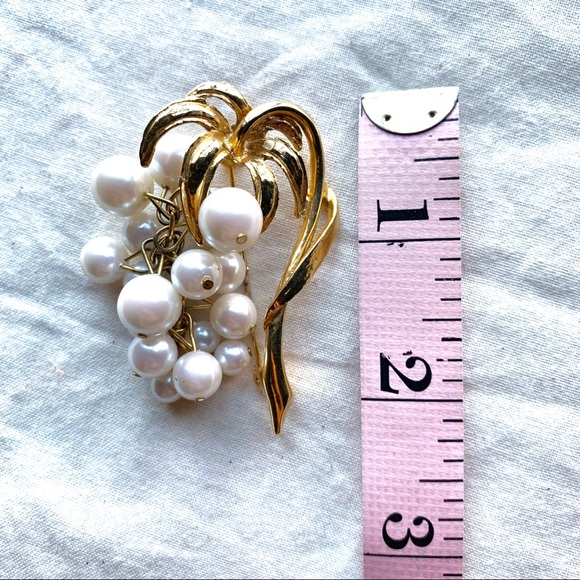 Vintage 1920s Art Deco Palm Tree Brooch - Picture 3 of 7